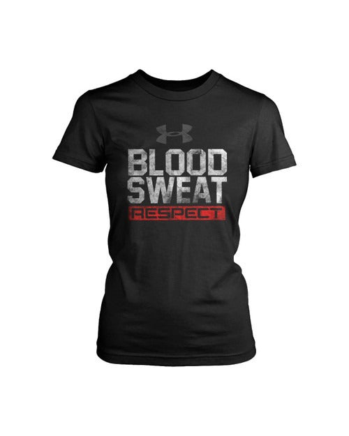 Blood Sweat Respect Retro Women's T-Shirt Tee