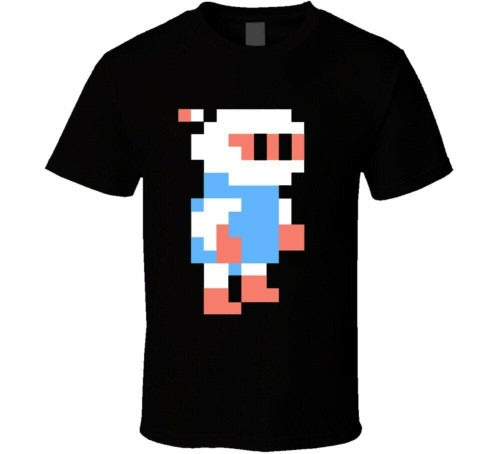 Bomberman Nes 8 Bit Retro Video Game Man's T-Shirt Tee