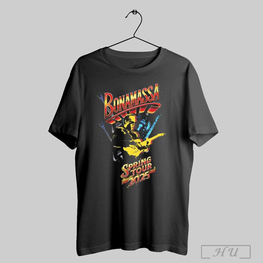 Bonamassa 2025 U S Spring Tour T Shirt Sweatshirt