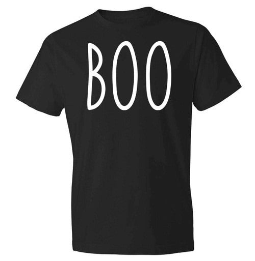 Boo Cute Funny Spooky Halloween Art Man's T-Shirt Tee