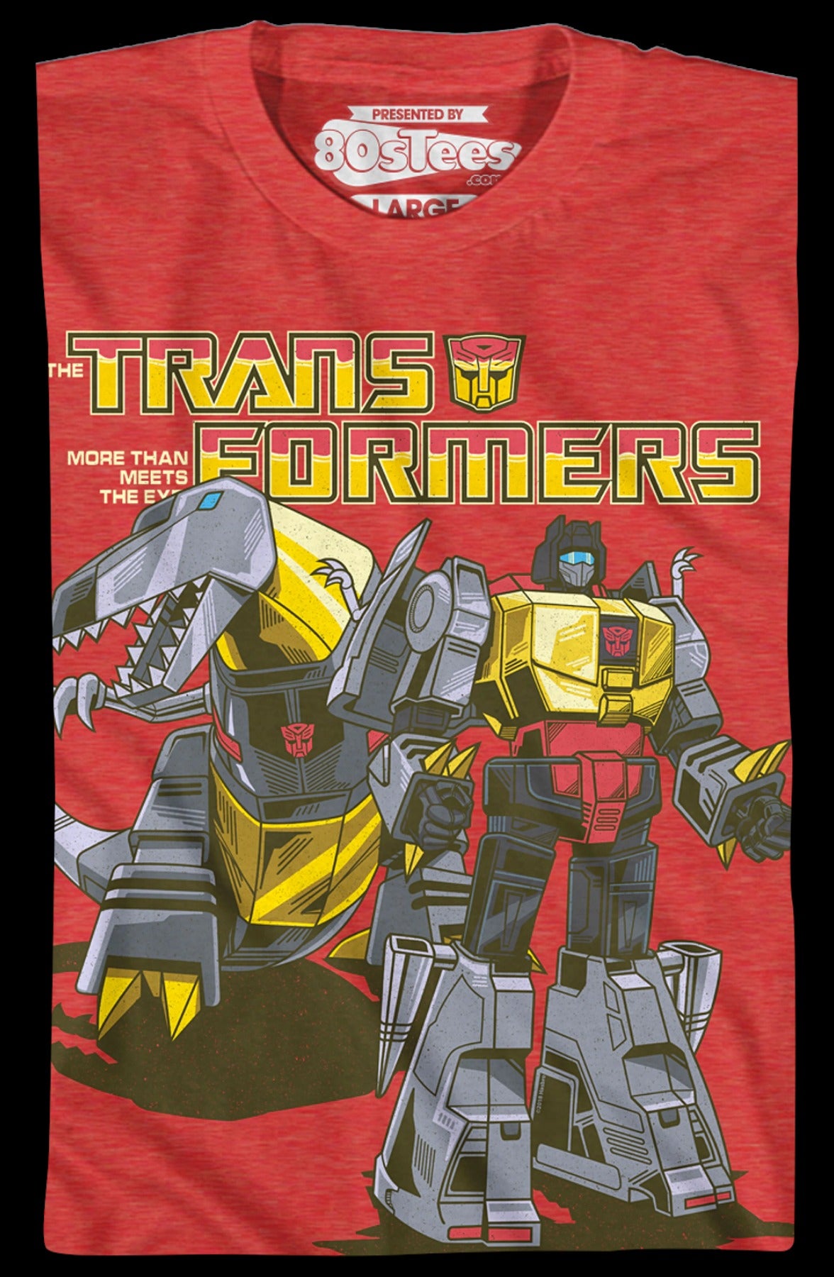 Boys Retro Grimlock Transformers Shirt