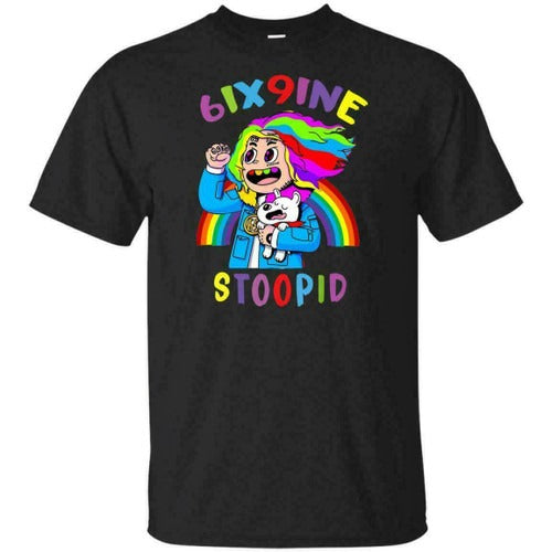 Brand 6Ix9Ine Stoopid Rap Music Man's T-Shirt Tee