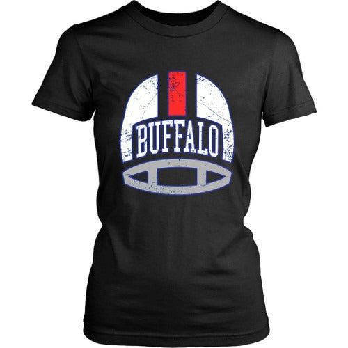 Buffalo Retro Helmet Women's T-Shirt Tee