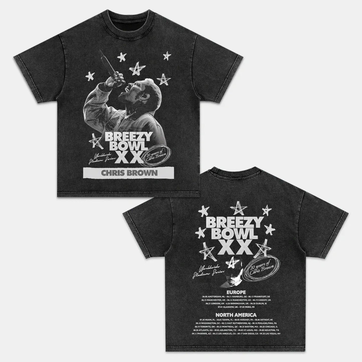 CHRIS BROWN 2025 BIG FACE TEE-DS