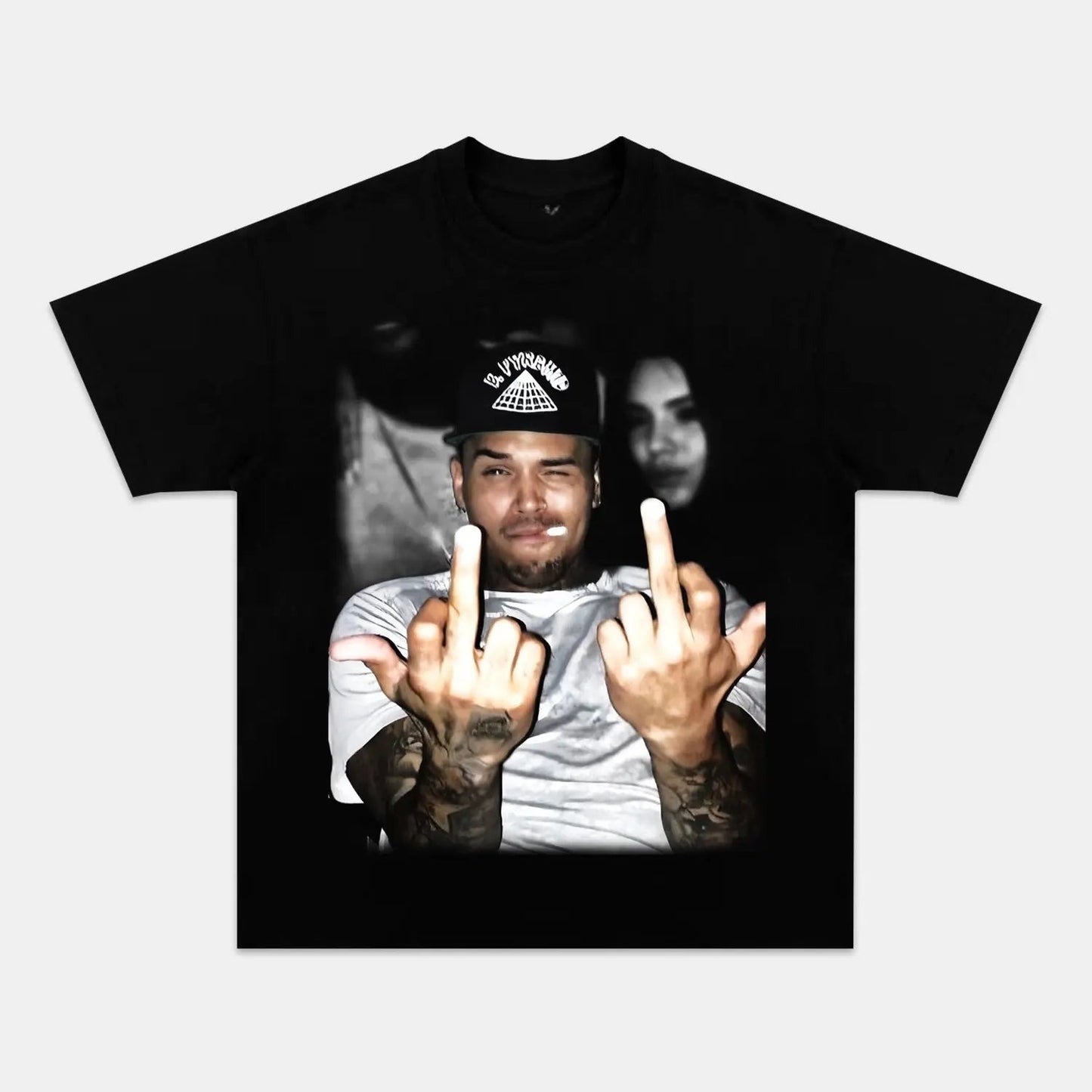 CHRIS BROWN 2025 V2 TEE Style001