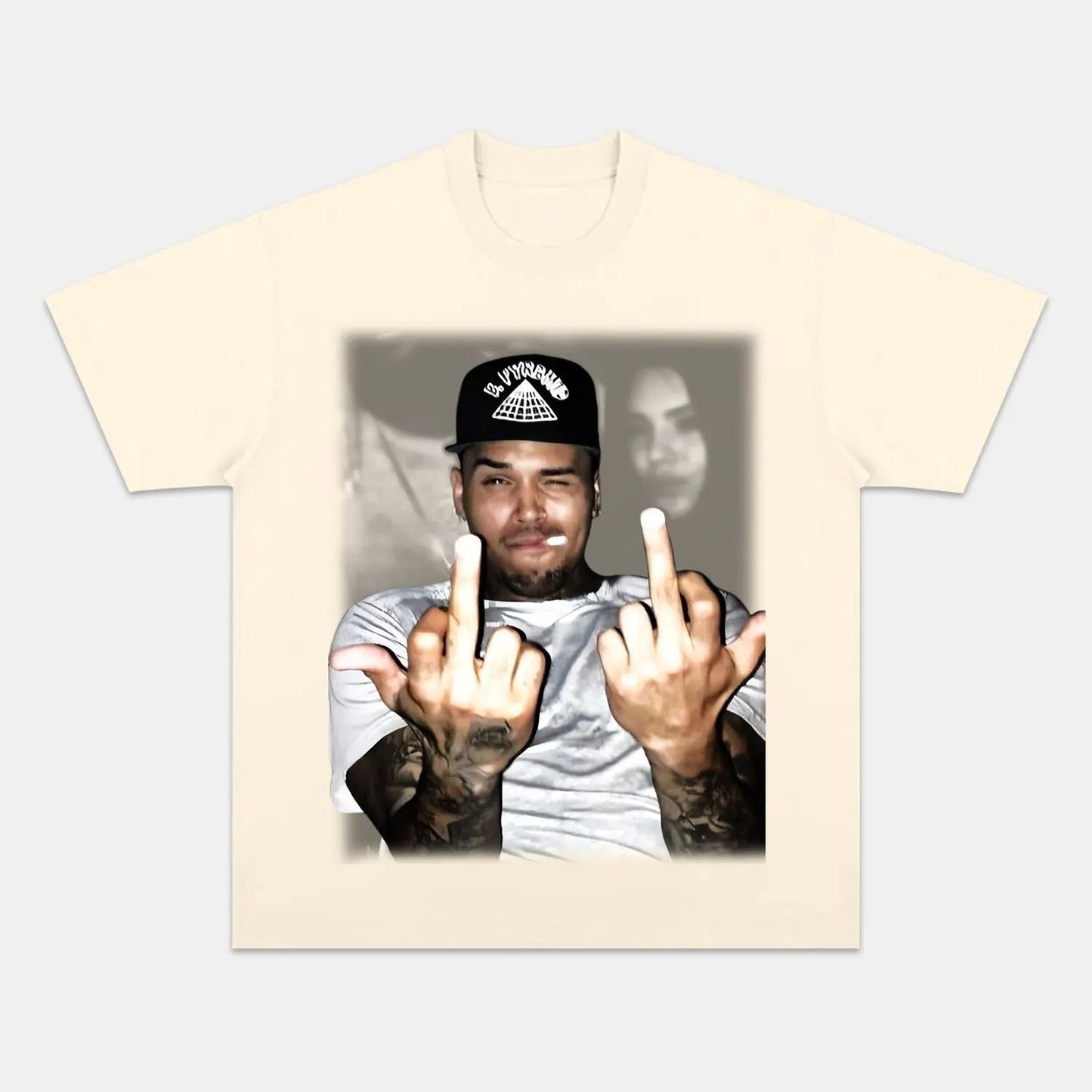 CHRIS BROWN 2025 V2 TEE Style001