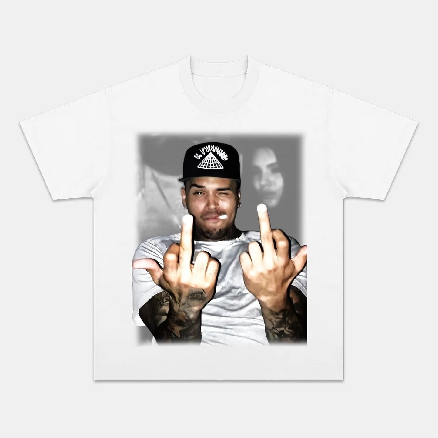 CHRIS BROWN 2025 V2 TEE Style001