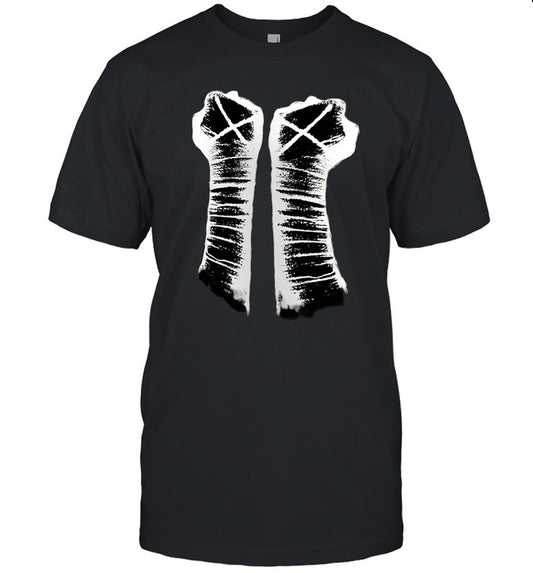 CM Punk T-Shirt Fists Retro