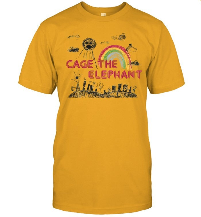 Cage The Elephant Doodle Unisex T-Shirt