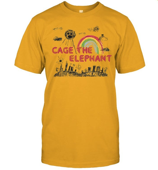 Cage The Elephant Doodle Unisex T-Shirt