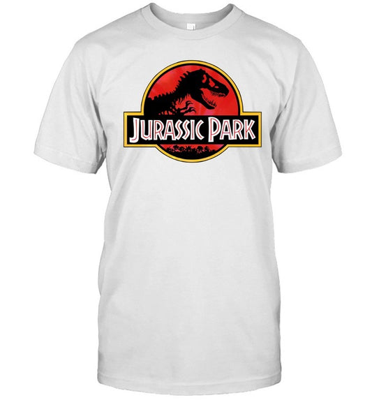 Cavitycolors Jurassic Park Retro Icon T Shirt