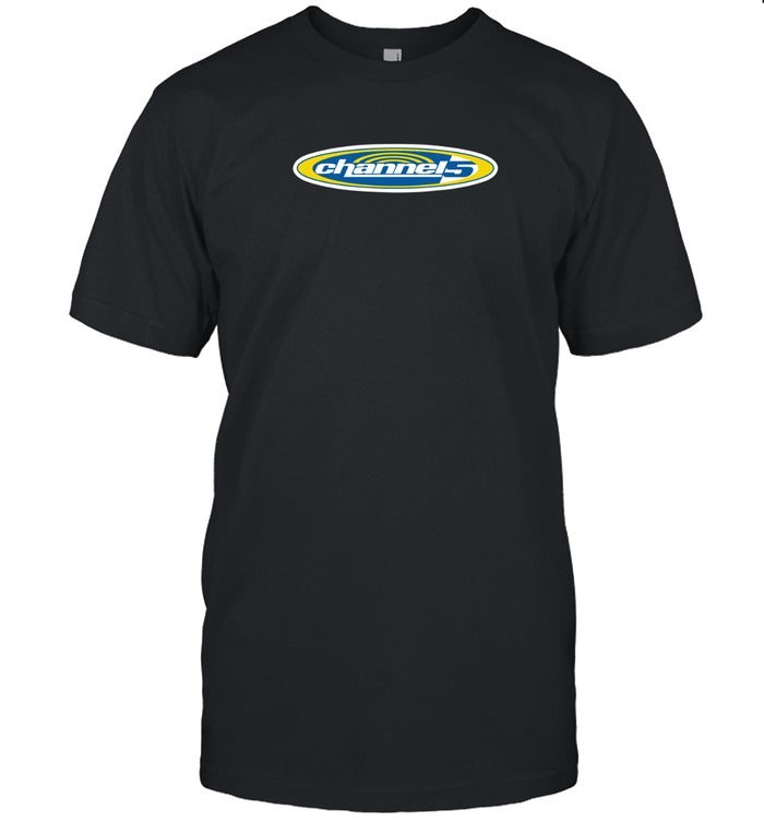 Channel 5 Oval Logo Hot 2025 T Shirt