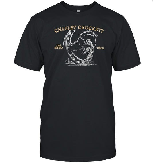 Charley Crockett San Benito Horseshoe Limited 2025 T Shirt
