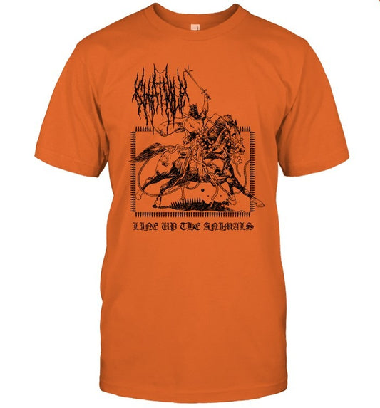 Chat Pile Line Up The Animals Limited 2025 T Shirt