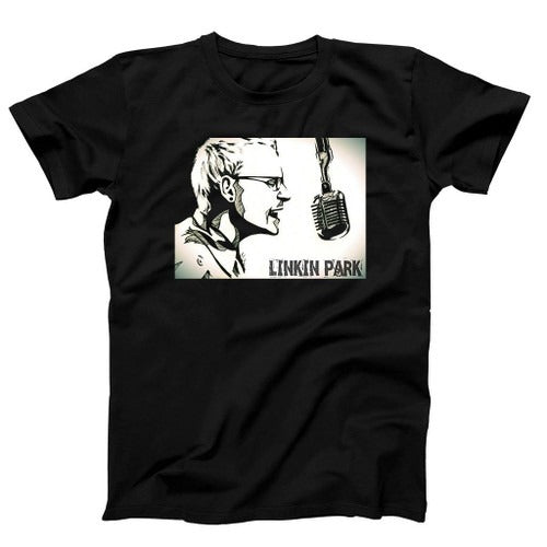 Chester Bennington Rock Musicians Man's T-Shirt Tee