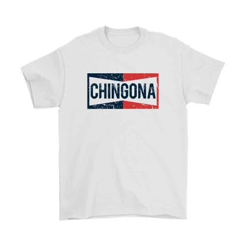 Chingona Funny Champion Parody Man's T-Shirt Tee