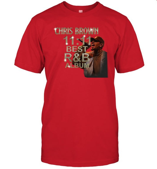 Chris Brown Best R&B Album 11:11 T-Shirt 2025