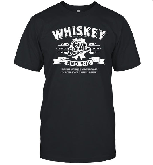 Chris Stapleton Whiskey & You Limited 2025 T Shirt