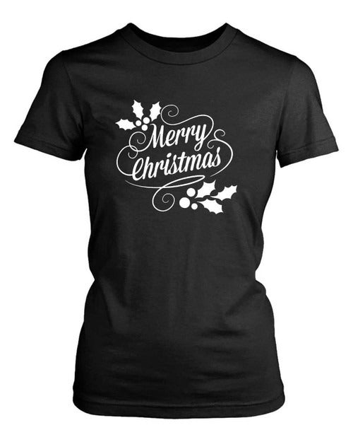 Christmas Holiday Merry And Bright Funny Christmas Christmas Ugly Women's T-Shirt Tee
