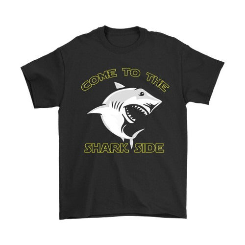 Come To The Shark Side Shark Funny Man's T-Shirt Tee