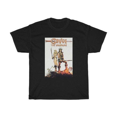 Conan The Barbarian 80S Movie Arnold Retro Cool Classic Film Man's T-Shirt Tee