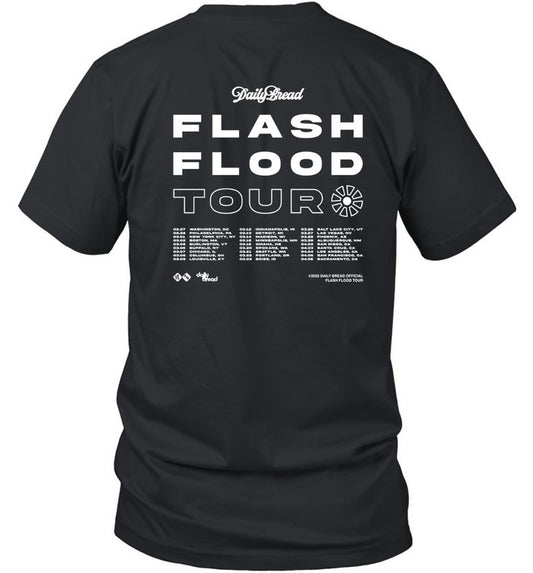 Daily Bread Flash Flood 2025 Concert T Shirt