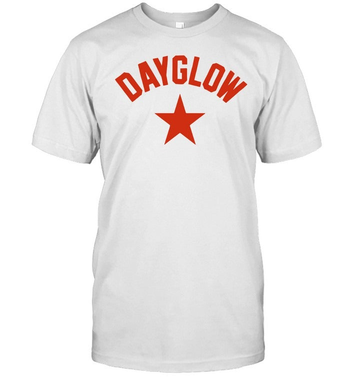 Day Glow Star White T Shirt