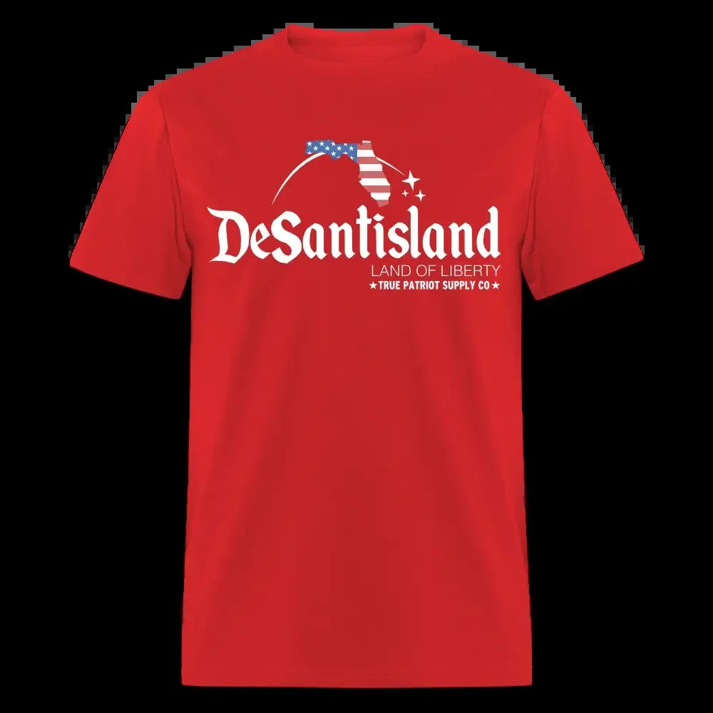 DeSantisland Land Of Liberty Ron DeSantis Florida Unisex Classic T-Shirt