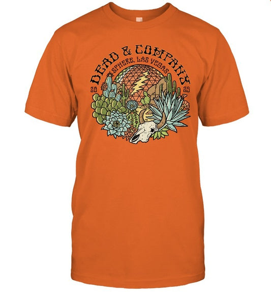Dead & Company Mar 2025 Sphere Las Vegas, NV Tour T Shirt
