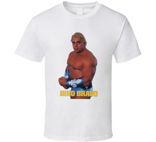 Dino Bravo Wwf Man's T-Shirt Tee