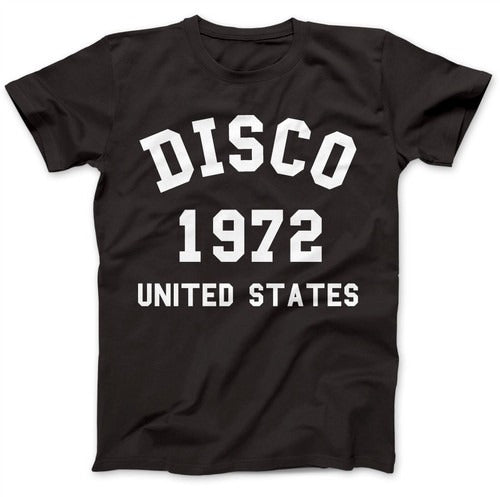 Disco Music 1972 Usa Man's T-Shirt Tee