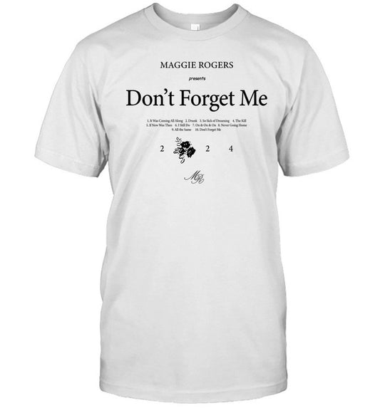 Don't Forget Me Anniversary Album Maggie Rogers New T Shirt