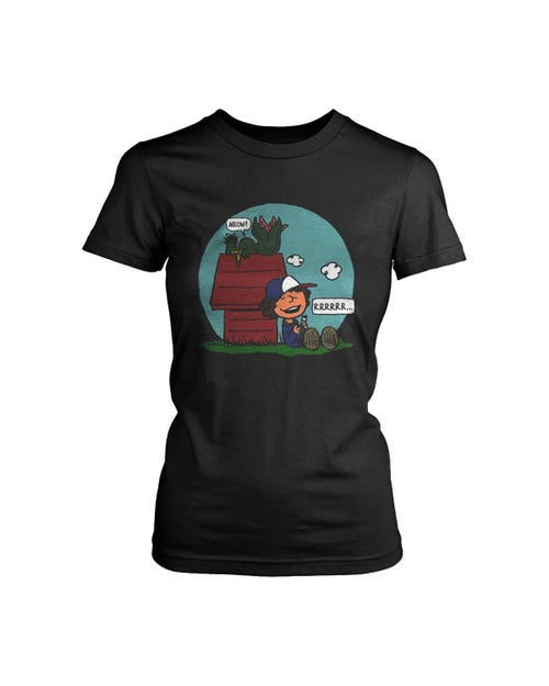 Dustin And Dart Funny Women's T-Shirt Tee