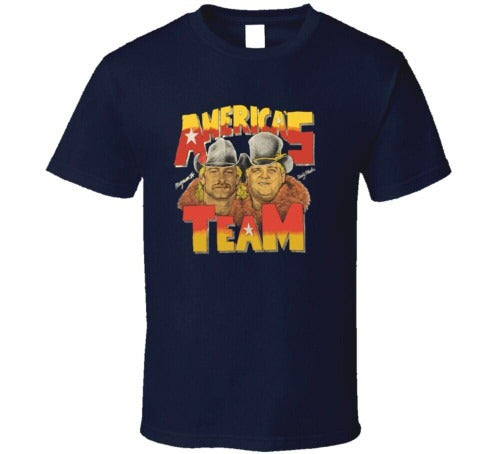 Dusty Rhodes Magnum Ta America Is Team Man's T-Shirt Tee