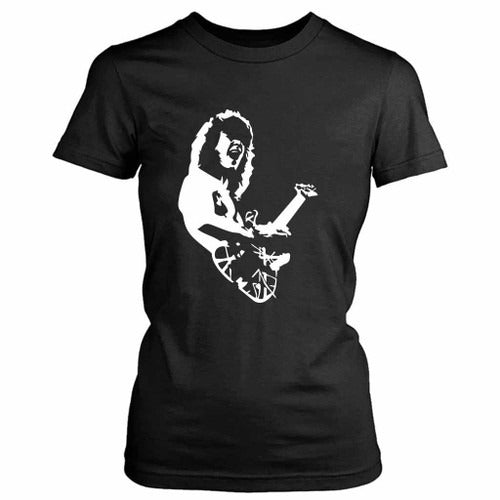 Eddie Van Halen My Best Guitarist Women's T-Shirt Tee
