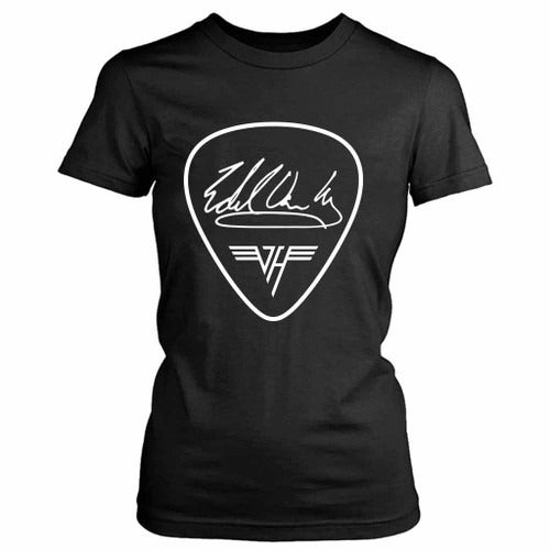 Eddie Van Halen Pick Women's T-Shirt Tee