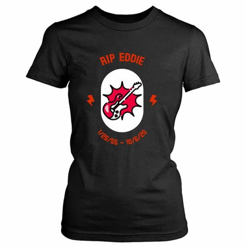 Eddie Van Halen Rip 2020 Women's T-Shirt Tee