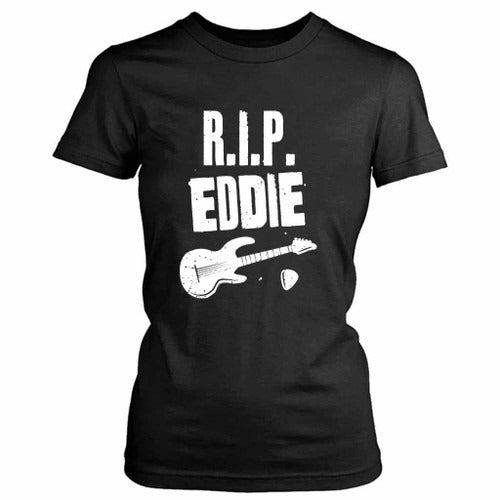 Eddie Van Halen Rip Logo Women's T-Shirt Tee