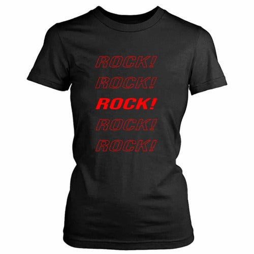 Eddie Van Halen Rock Rock Rock Women's T-Shirt Tee