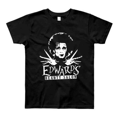 Edward Scissorhands Beauty Salon Tim Burton Man's T-Shirt Tee
