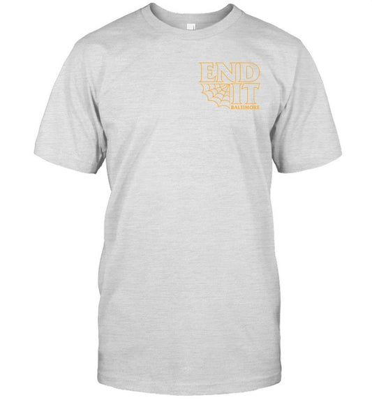 End It Halloween Web Baltimore HC 2024 T Shirt