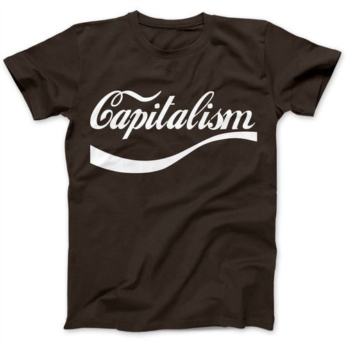 Enjoy Capitalism Art Man's T-Shirt Tee