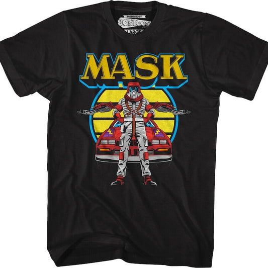 Exclusive Retro Matt Trakker And Thunderhawk MASK T-Shirt