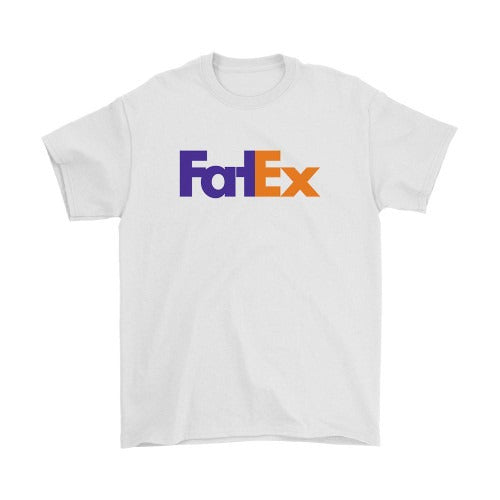 Fatex Funny Fedex Parody Man's T-Shirt Tee