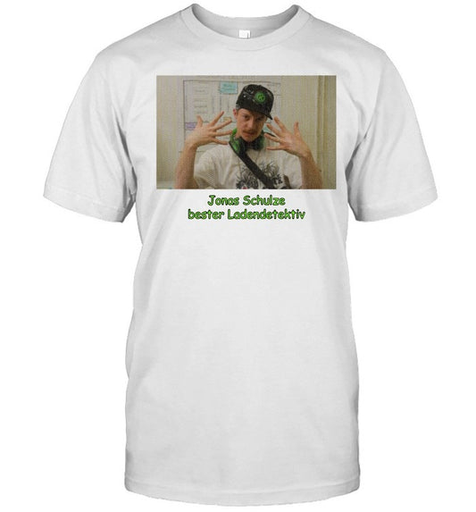 Feinkost Kolinski Jonas Schulze Bester Ladendetektiv T-Shirt 2025