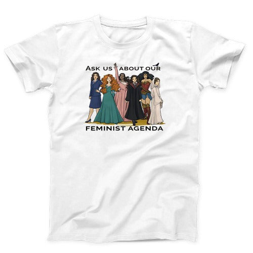 Feminist Agenda Man's T-Shirt Tee