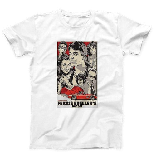 Ferris Buellers Day Off 80S Funny Man's T-Shirt Tee