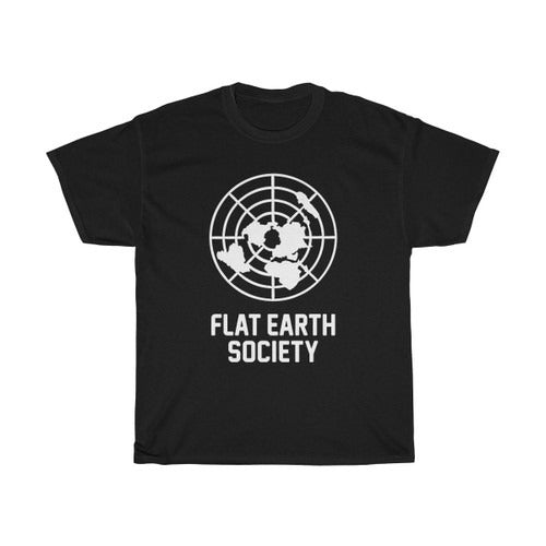 Flat Earth Society Truth Movement Flatearth Theory Cult Funny Man's T-Shirt Tee