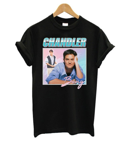 Friends Chandler Bing Funny Gift 90S Art Man's T-Shirt Tee