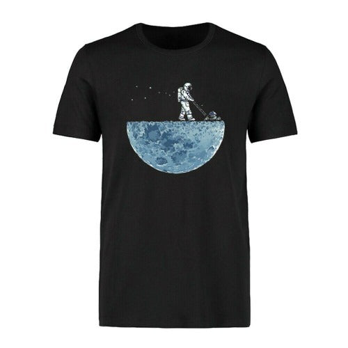 Funny Astronaut Patrol Earth Man's T-Shirt Tee